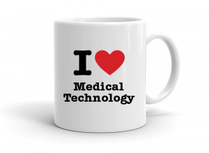 "I love Medical Technology" mug