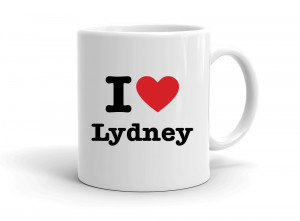 "I love Lydney" mug