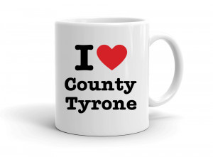 "I love County Tyrone" mug