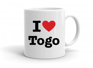 "I love Togo" mug