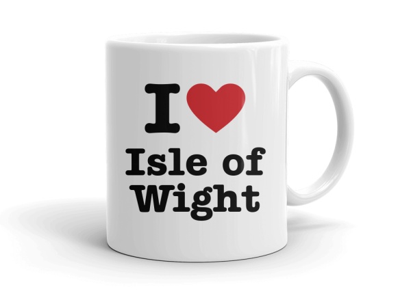 "I love Isle of Wight" mug