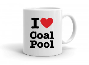 "I love Coal Pool" mug