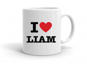 "I love LIAM" mug