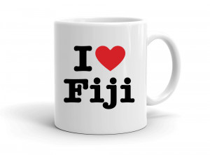 "I love Fiji" mug
