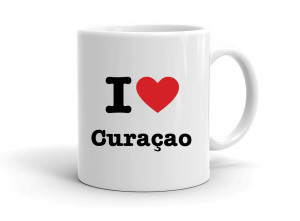 "I love Curaçao" mug