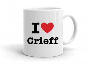 "I love Crieff" mug