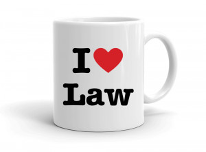 "I love Law" mug