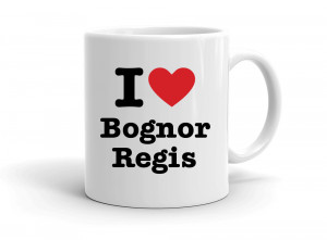 "I love Bognor Regis" mug