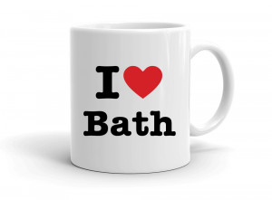 "I love Bath" mug