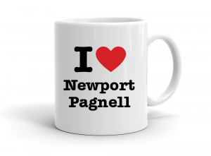 "I love Newport Pagnell" mug