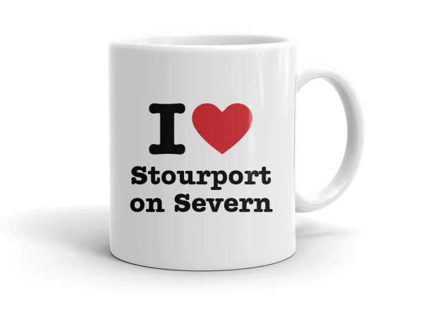 "I love Stourport on Severn" mug