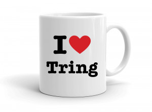 "I love Tring" mug