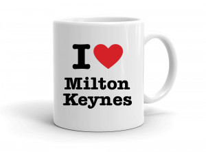 "I love Milton Keynes" mug