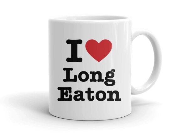 "I love Long Eaton" mug
