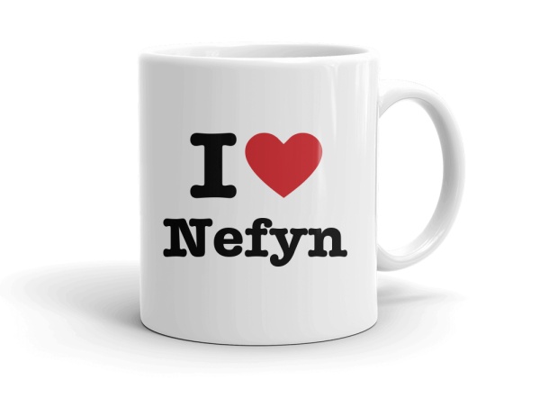 "I love Nefyn" mug