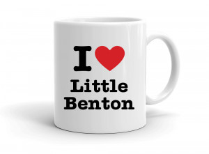 "I love Little Benton" mug