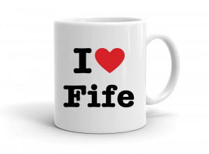 "I love Fife" mug