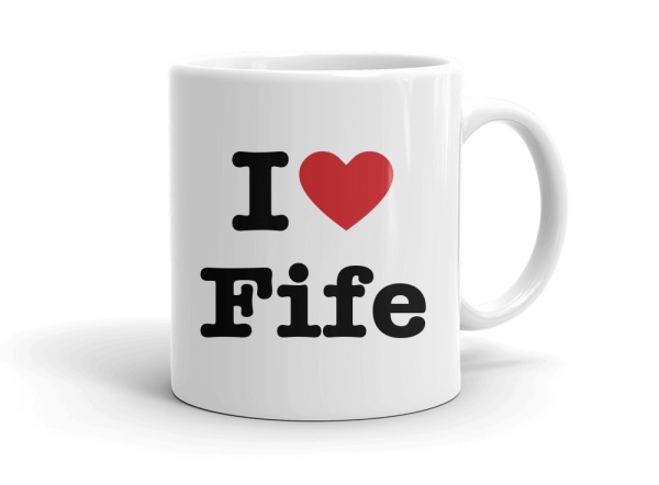 "I love Fife" mug