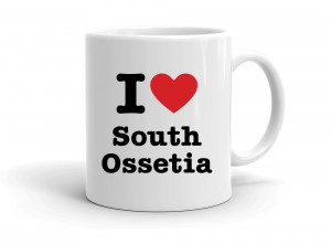 "I love South Ossetia" mug