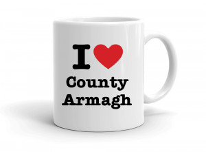 "I love County Armagh" mug