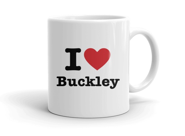 "I love Buckley" mug