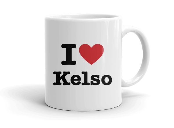 "I love Kelso" mug