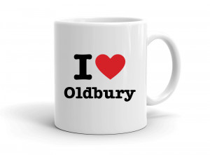"I love Oldbury" mug