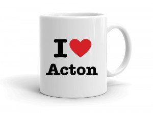 I love Acton