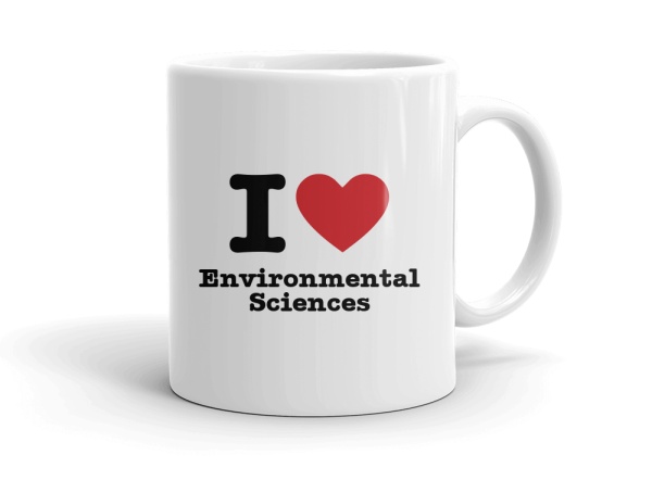 "I love Environmental Sciences" mug