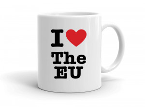 "I love The EU" mug
