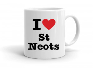 "I love St Neots" mug