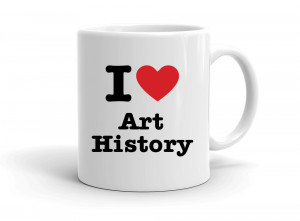 "I love Art History" mug