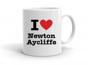 "I love Newton Aycliffe" mug