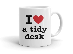 I love a tidy desk